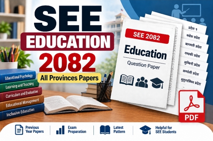 SEE Education 2082 All Provinces Papers PDF