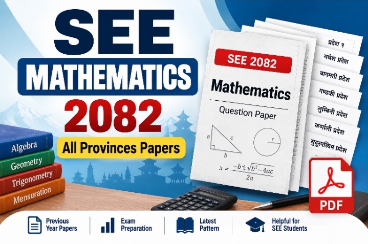 SEE Maths 2082 All Provinces Papers PDF