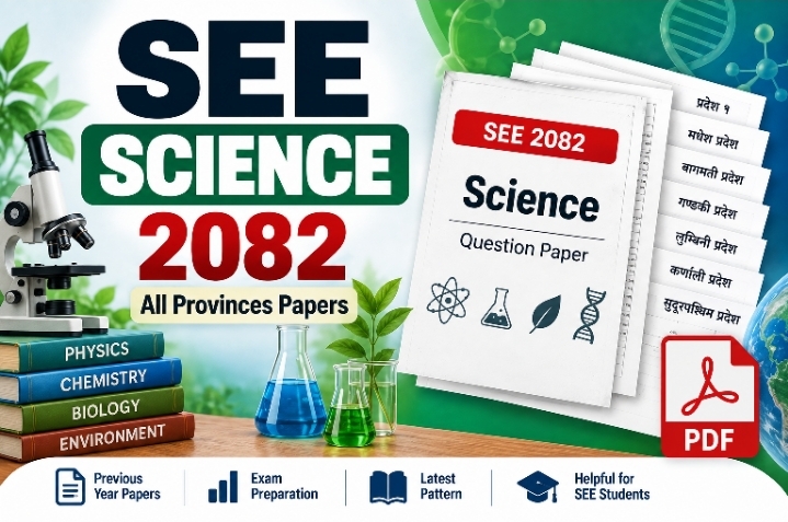 SEE Science 2082 All Provinces Papers PDF